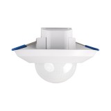 KANLUX 37366 | Kanlux sa senzorom 3xPIR, 360° - zidna/stropne svjetiljke/beépített - SENTO-O-WT-W - okrugli svjetlosni senzor - sumračni prekidač IP44/20 bijelo