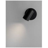 NOVA LUCE 9011922 | Net-NL Nova Luce spot svjetiljka s prekidačem elementi koji se mogu okretati 1x GU10 crno