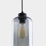 TK LIGHTING 2077 | Marco-TK Tk Lighting visilice svjetiljka 1x E27 dim, crno