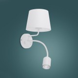 TK LIGHTING 2535 | Maja-TK Tk Lighting zidna svjetiljka 1x E27 bijelo