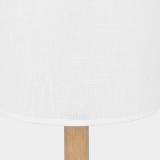 TK LIGHTING 5217 | Deva-TK Tk Lighting stolna svjetiljka 33cm s prekidačem 1x E27 bijelo, drvo