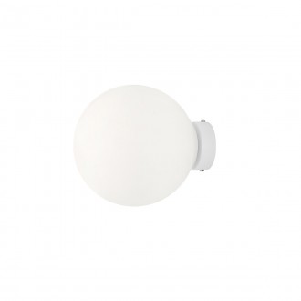 ALDEX 1076C_M | Ball-AL Aldex zidna svjetiljka kuglasta 1x E27 bijelo, opal