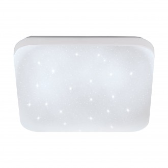 EGLO 75472 | Frania-S Eglo zidna, stropne svjetiljke svjetiljka četvrtast 1x LED 720lm 3000K bijelo, učinak kristala