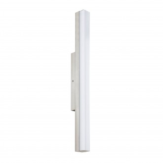 EGLO 94617 | Torretta Eglo zidna svjetiljka 1x LED 1500lm 4000K IP44 poniklano mat, bijelo
