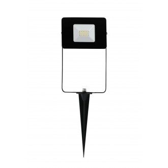EGLO 97471 | Faedo Eglo reflektor ubodne svjetiljke svjetiljka vilasti utikač - bez utikača elementi koji se mogu okretati 1x LED 900lm 4000K IP65 crno, prozirna