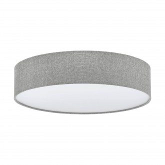 EGLO 97613 | Eglo-Pasteri-GR Eglo stropne svjetiljke svjetiljka okrugli 3x E27 sivo, bijelo