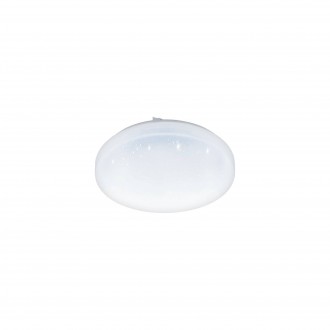 EGLO 97877 | Frania-S Eglo zidna, stropne svjetiljke svjetiljka okrugli 1x LED 1350lm 3000K bijelo, učinak kristala