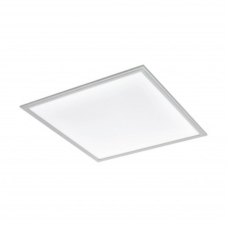 EGLO 98038 | Salobrena-2 Eglo stropne svjetiljke LED panel četvrtast jačina svjetlosti se može podešavati 1x LED 4200lm 4000K sivo, bijelo