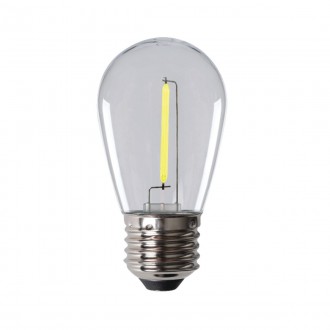 KANLUX 26048 | E27 0,9W Kanlux Edison ST45 LED izvori svjetlosti filament - GREEN - ST45 LED 0,9W E27-GR - 75lm 220° IK04