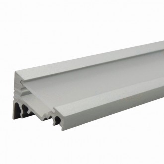 KANLUX 26541 | Kanlux aluminijski led profil C - bez sjenila - 2m - PROFILO C 2M - za max. 10 mm LED trake aluminij