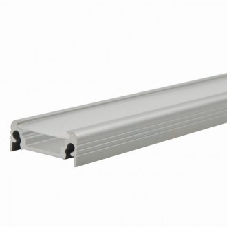 KANLUX 26542 | Kanlux aluminijski led profil D - bez sjenila - 2m - PROFILO D 2M - za max. 10 mm LED trake aluminij