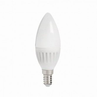 KANLUX 26760 | E14 8W -> 60W Kanlux oblik svijeće C37 LED izvori svjetlosti SMD - DUN HI 8W E14-WW - 800lm 3000K 210°