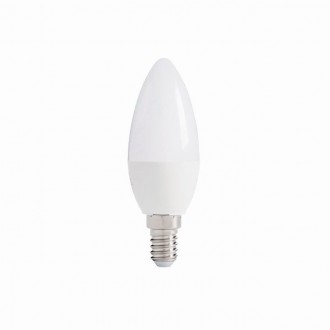 KANLUX 27294 | E14 5,5W -> 40W Kanlux oblik svijeće C37 LED izvori svjetlosti IQ-LED SAFE light - IQ-LED C37E14 5,5W-WW - 470lm 2700K 280° CRI>80