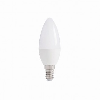 KANLUX 27295 | E14 5,5W -> 41W Kanlux oblik svijeće C37 LED izvori svjetlosti IQ-LED SAFE light - IQ-LED C37E14 5,5W-NW - 490lm 4000K 280° CRI>80