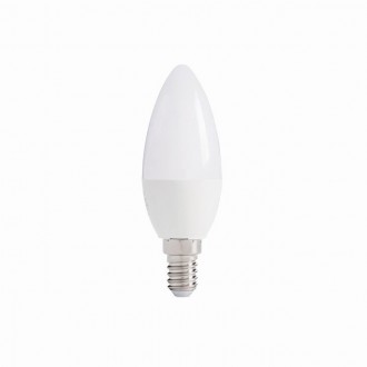 KANLUX 27296 | E14 5,5W -> 41W Kanlux oblik svijeće C37 LED izvori svjetlosti IQ-LED SAFE light - IQ-LED C37E14 5,5W-CW - 490lm 6500K 280° CRI>80