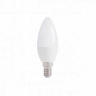 KANLUX 27298 | E14 7,5W -> 61W Kanlux oblik svijeće C37 LED izvori svjetlosti IQ-LED SAFE light - IQ-LED C37E14 7,5W-NW - 830lm 4000K 280° CRI>80