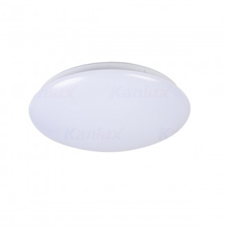 KANLUX 31220 | Corso Kanlux zidna, stropne svjetiljke svjetiljka - CORSO LED V2 12-NW - okrugli 1x LED 900lm 4000K IP44 bijelo