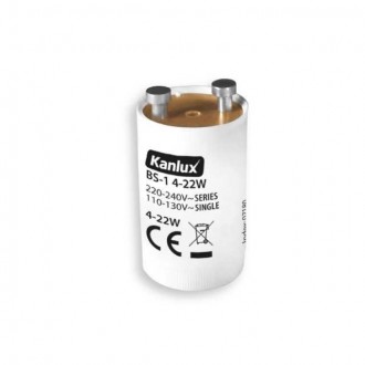 KANLUX 7180 | Kanlux starter za fluo rasvijetu 4-22W - BS-1 4-22W - bijelo
