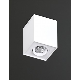 MAXLIGHT C0070 | Basic-Square Maxlight stropne svjetiljke svjetiljka izvori svjetlosti koji se mogu okretati 1x GU10 bijelo