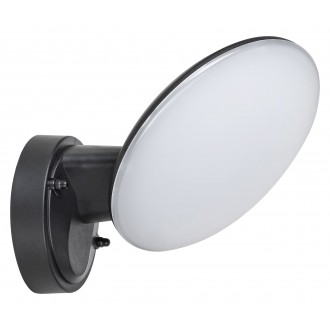 RABALUX 8134 | Varna Rabalux zidna svjetiljka UV odporna plastika 1x LED 720lm 4000K IP54 UV crno, bijelo