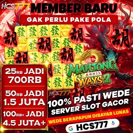 HCS777: Situs Slot Gacor Hari Ini Terpercaya & Bandar Slot777